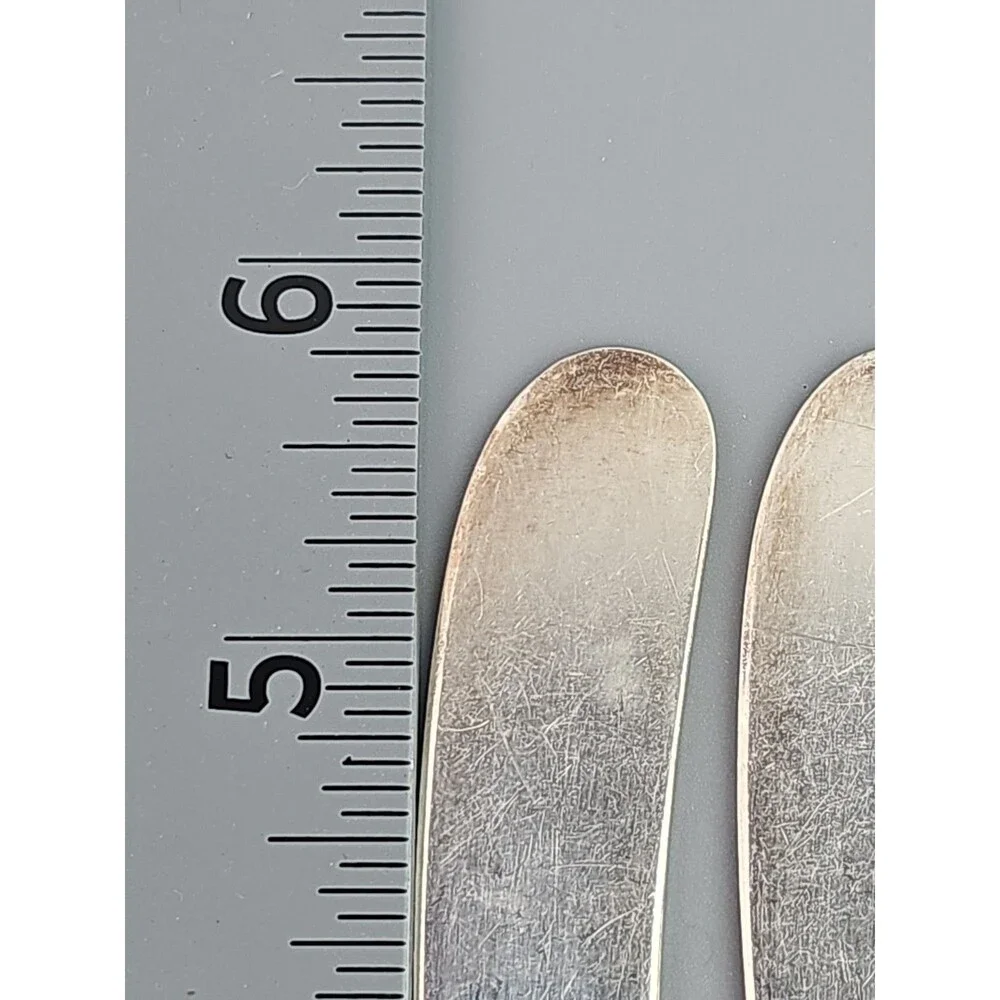 Flat Handle Butter Spreader Court Silverplate 1939 International Silver Set of 2